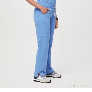 Figs Kade cargo scrub pant-Ceil blue size Large Tall